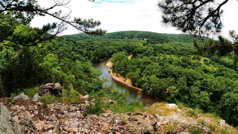 Slabtown Bluff Trail – Missouri 
 This trail was overgrown and missing trailblaz…