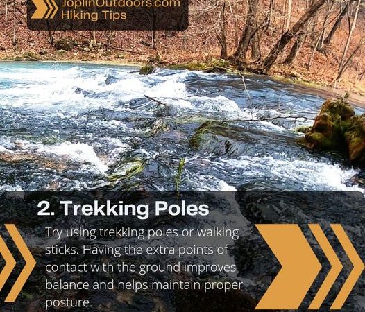Pack trekking poles with rubber or carbide tips. Avoid wooden tip walking sticks
