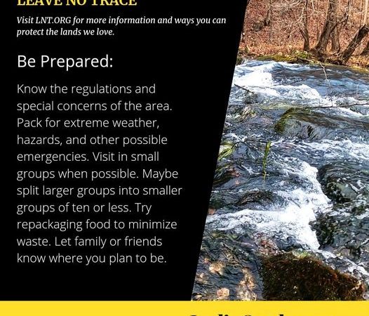 It’s a great time of the year for hiking. Just be sure to be prepared.