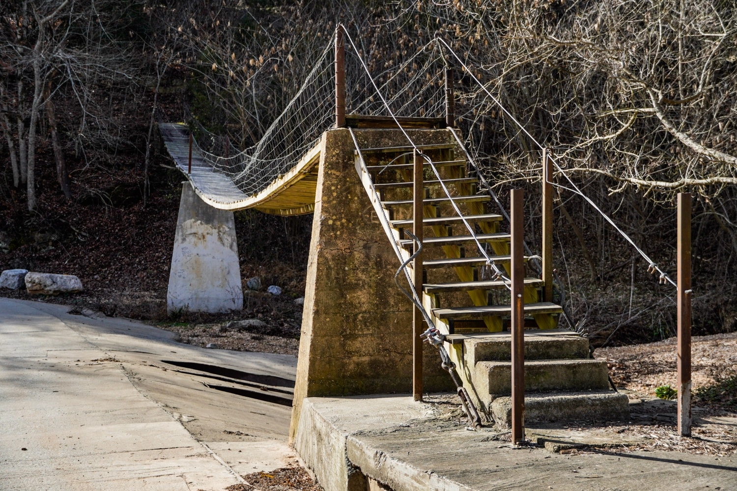 Swinging Bridge – Zinc, Arkansas